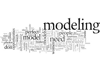 Fototapeta premium Do You Have What It Takes To Become A Model