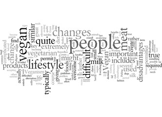 Fototapeta premium Disadvantages of Veganism