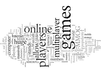 Different Types of MMOGs