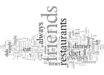 Diets Restaurants and Friends