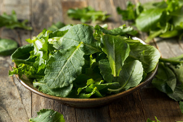 Raw Green Organic Baby Kale Superfood