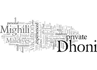 Fototapeta premium Dhoni Mighili In The Maldives