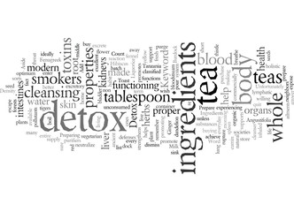Fototapeta premium detox tea