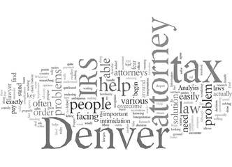 Denver tax attorney