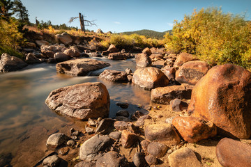 rocks on the stream