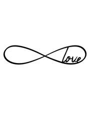 love unendlich endlos ewig grenzenlos ohne ende symbol zeichen schleife design cool für immer liebe zusammen paar verbunden clipart