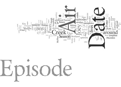 Dawson s Creek Season DVD Review