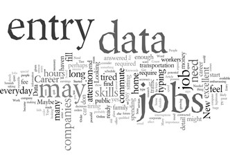 Data Entry Jobs Could Be Your New Career