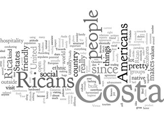 Costa Ricans and their attitude towards outsiders