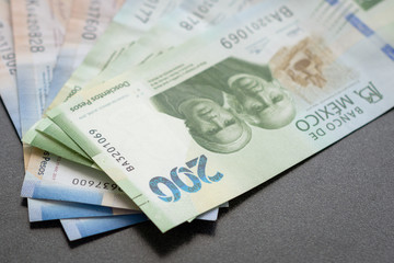 mexican pesos tickets new bills two hundred