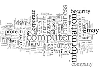 Corporate Security for your Home Business