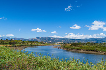 river in the mountains