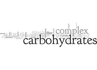 Obraz premium Complex carbohydrates