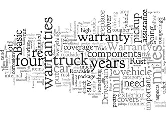 Comparison Of Warranties On Pickup Trucks