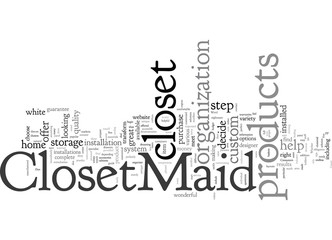 Obraz premium ClosetMaid