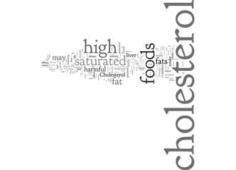 cholesterol high foods