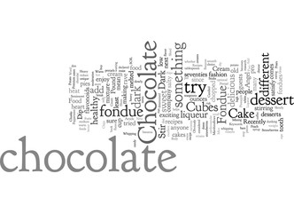 Chocolate Fondue Two Delicious Recipes