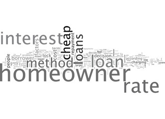 Cheap homeowner loans create your own package