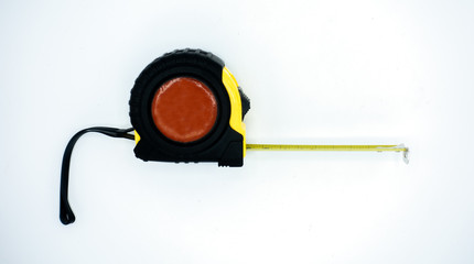 tape measure isolated on white background