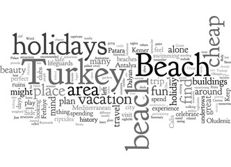 Cheap Holidays To Turkey On The Beach