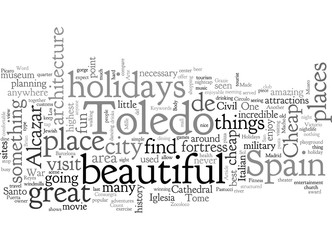 Fototapeta premium Cheap Holidays To Toledo Spain