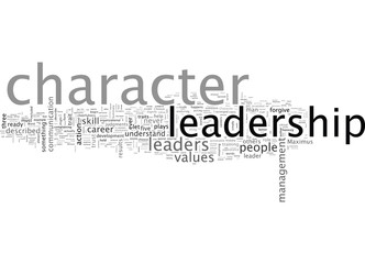 Character Is It Necessary In Leadership