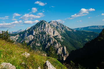 mountain in the alps