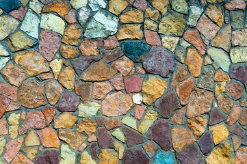 Background of stone wall texture photo
