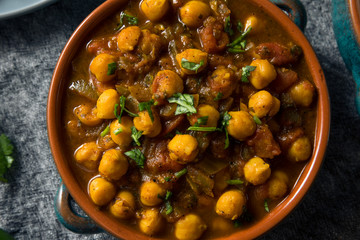 Homemade Indian Chickpea Chana Masala