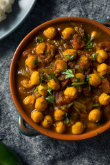 Homemade Indian Chickpea Chana Masala