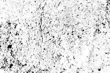 Distressed overlay texture of rough surface, cracked concrete, stone and asphalt. Grunge background. One color graphic resource.