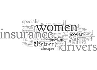 Car Insurance For Women Can Work Out Cheaper
