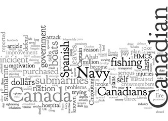 Captain Ahab joins the Canadian Navy