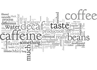 Fototapeta premium Can You Have Good Decaf Espresso