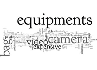 Obraz premium camera bag video