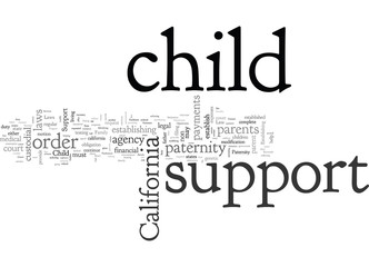 California Child Support Laws Golden State