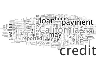 California Bad Credit Mortgage