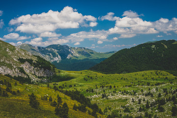 Mountain landscape in Bosnia 