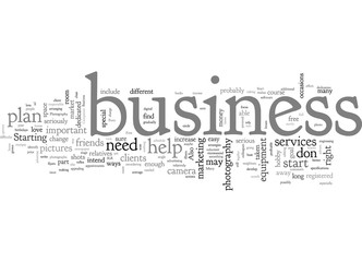 BWP how to start a photography business