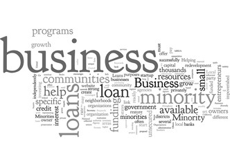 Business Loans For Minorities Info And Helpful Sites