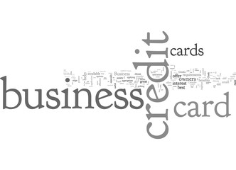 Business Credit Card To Help Your Business Grow