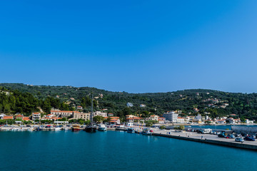 Fototapeta na wymiar port of Kimi Greece