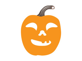 Isolated scary spooky. Halloween concept - Vector illustration