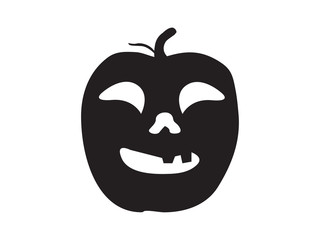 Isolated scary spooky. Halloween concept - Vector illustration