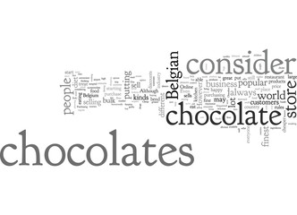 bulk belgian chocolate