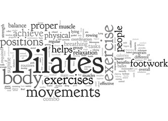 brief look at pilates movements