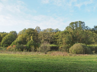 Herbststimmung am Furpacher Weiher bei Neunkirchen im Saarland