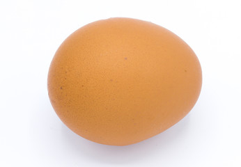 Eggs on white background. clipping path.