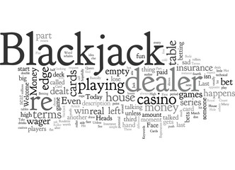 Blackjack Terms Part Three