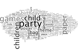 Birthday party games add to the fun